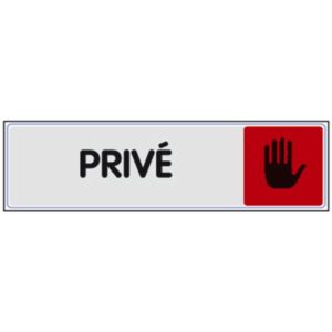 Plaquette avertissement et prévention incendie